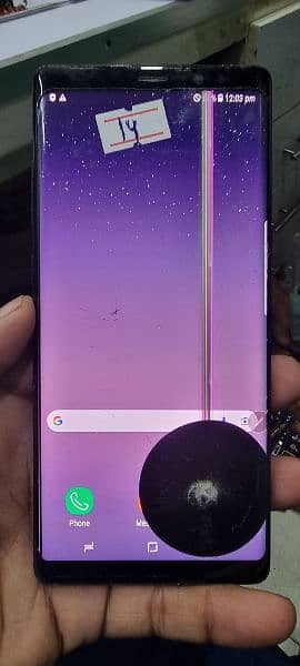 samsung note 8 lcd's orignal with frame 15