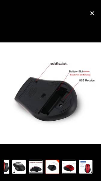 Wireless and wired gaming mouse with diff lights available 1