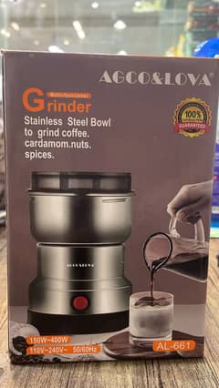 Electric Coffee Grinder For Home Nuts Beans Spices Blender Grains Grin