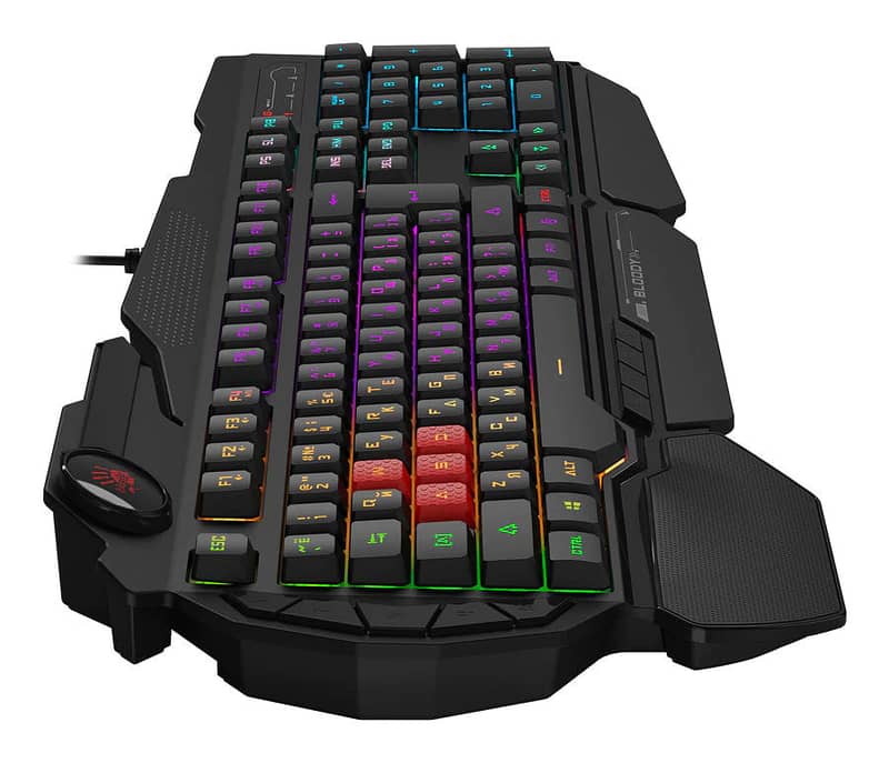 Bloody B310N Neon Gaming Keyboard - Black 1
