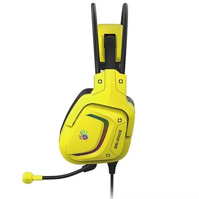 Bloody G575 Virtual 7.1 Surround Sound Gaming USB Headset Punk Yellow 1