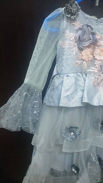 Princess baby dress in colour gahrey 4