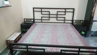 bed set bedroom set | king size double bed |Iron bed set |furniture 0