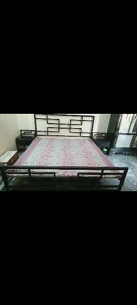 bed set bedroom set | king size double bed |Iron bed set |furniture 3