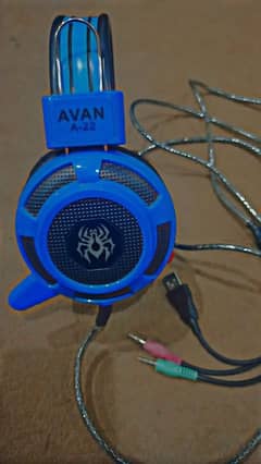 Avan A22 Gaming RGB Headphone Branded Headset "Heavy Sound" For Sale