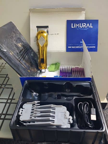 LIMURAL GOLD High Performance Pro Clipper Shaver trimmer 11