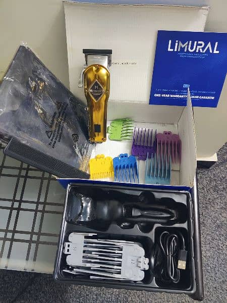 LIMURAL GOLD High Performance Pro Clipper Shaver trimmer 12