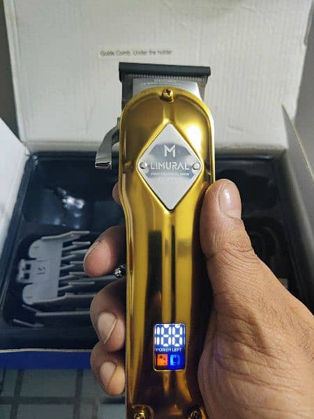 LIMURAL GOLD High Performance Pro Clipper Shaver trimmer 17