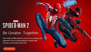Marvel Spiderman 2 - PS5 For Sale