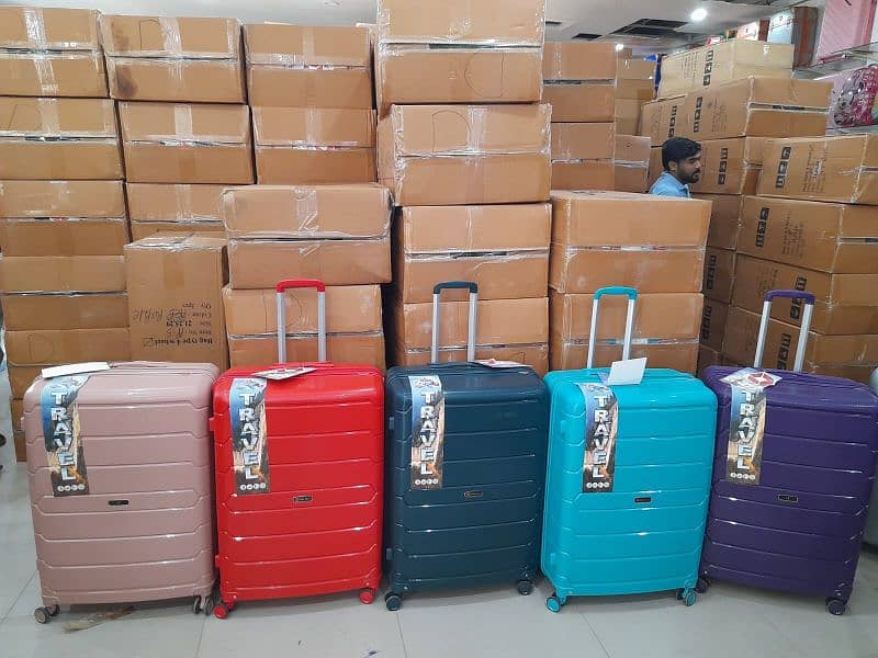 Luggage - Travel bags - Imported suitcase - Unbreakable Fiber -Trolley 4