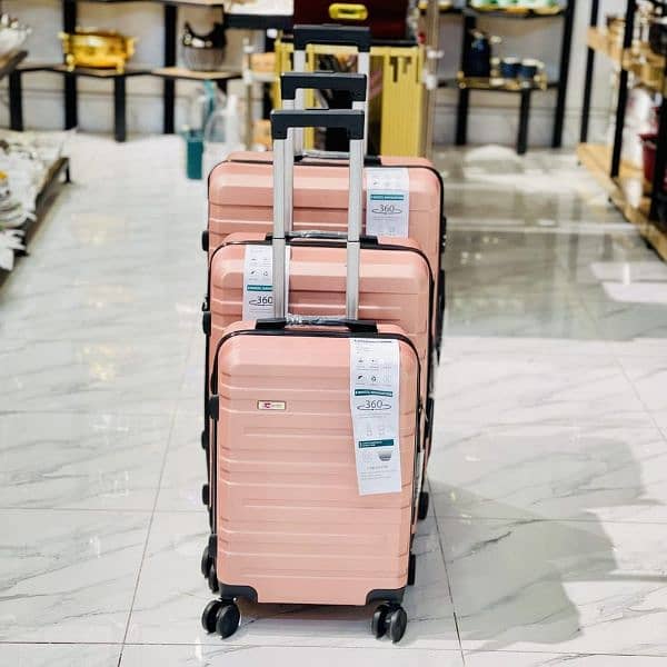 Luggage - Travel bags - Imported suitcase - Unbreakable Fiber -Trolley 11