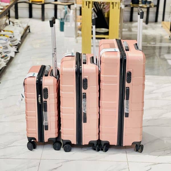 Luggage - Travel bags - Imported suitcase - Unbreakable Fiber -Trolley 16