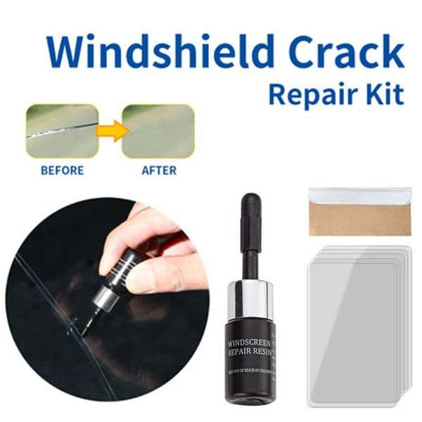 DIY Car Windshield Cracked Repair Tool Upgrade Auto Glass Repair Fluid 3