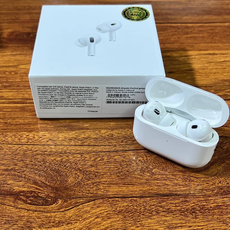 2nd Gen Airpods Pro with ANC tag Last Piece Free Delivery 0