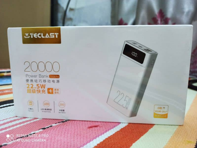 Teclast 20000 Mah 22.5 Watt Fast Charging 0