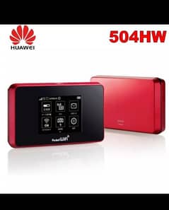 Huawei 504HW Touch Screen Device.