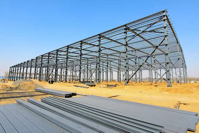 Dairy Farm sheds prefabricated buildings and steel structure 4