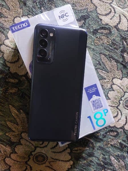 tecno camon 18p 8/128gb 6 months warranty approved officially 2