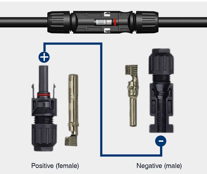 (5 Pairs Packs )Solar Connectors MC4 Male/Female IP67 Solar Connectors 2