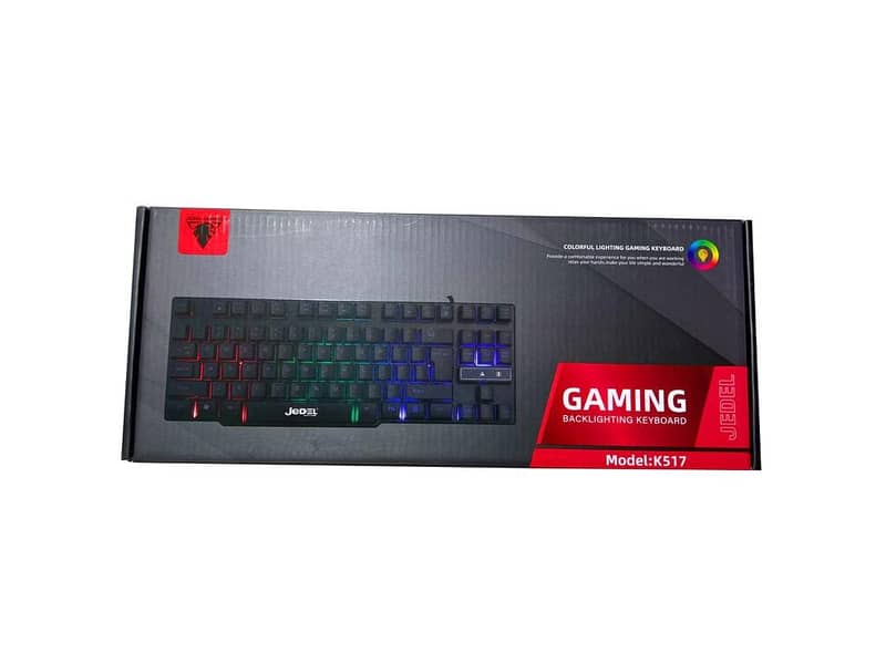 JEDEL K517 Mini RGB Gaming Backlight Keyboard 2