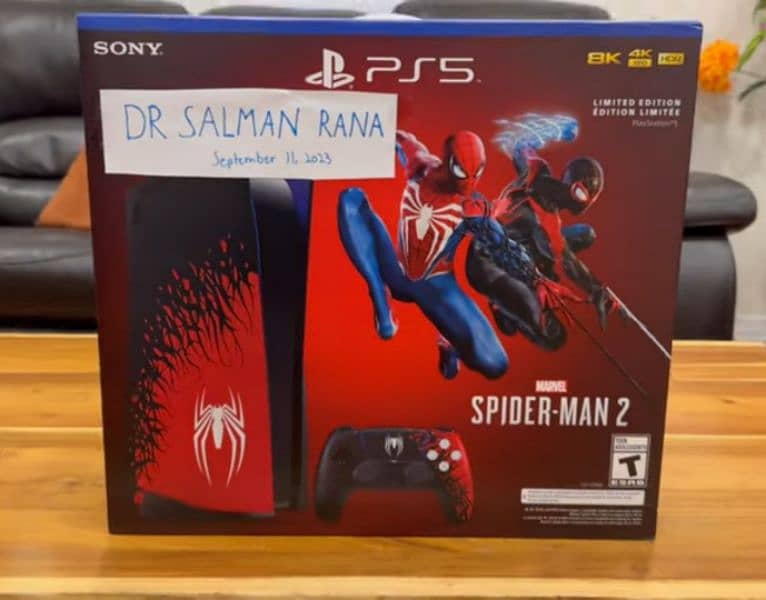 PS5 SPIDERMAN 2 LIMITED EDITION REG 1 USA CANADA SEALED 1