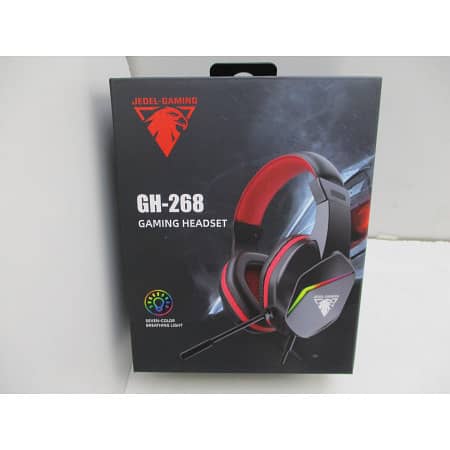 JEDEL GH269 GAMING HEAD SET USB 7.1 RGB SURROUND SOUND 0