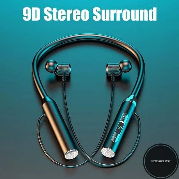 Bluetooth Earphones Wireless Headphones Magnetic Sport Neckband 0