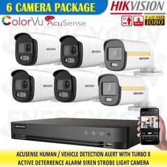 Hikvision 2mp Ip network Color vu Cctv Camera Setup .