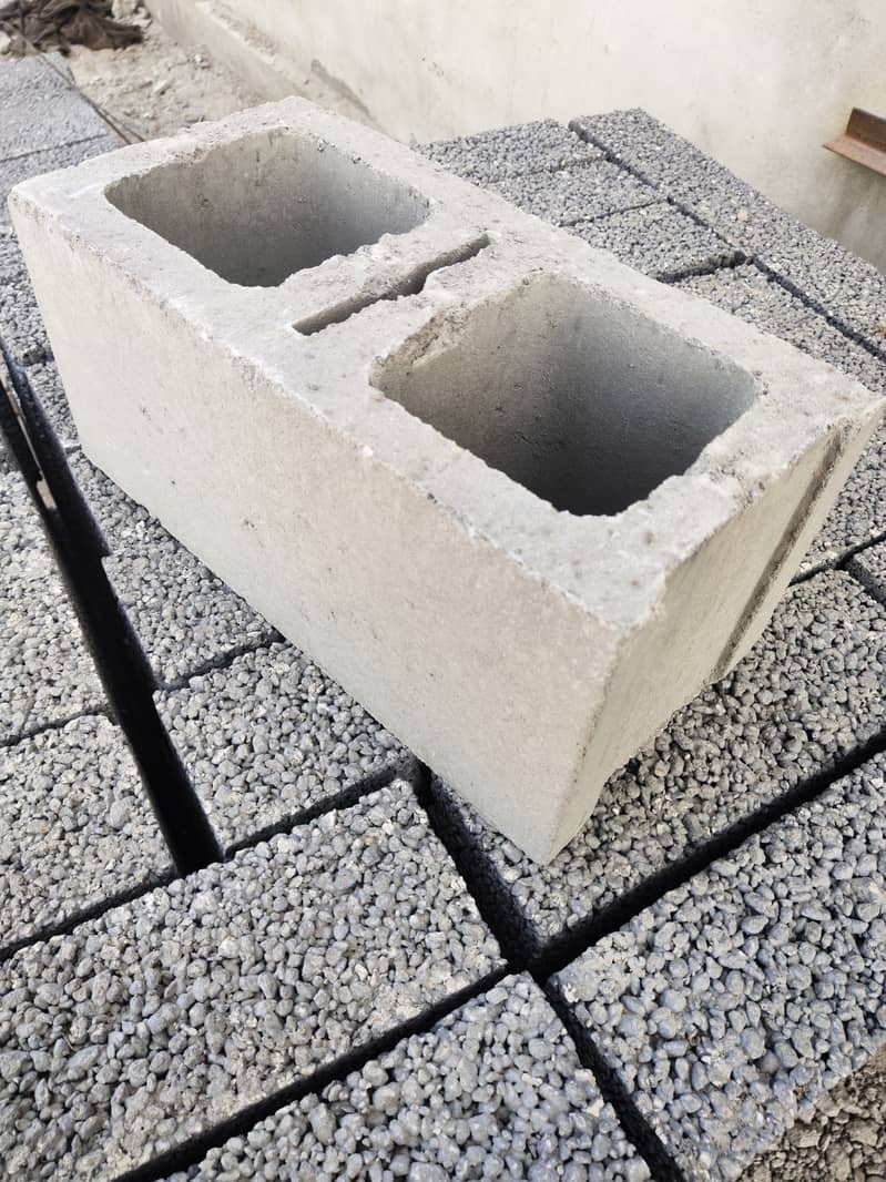 8x8x16 Rectangular concrete Hollow block 4