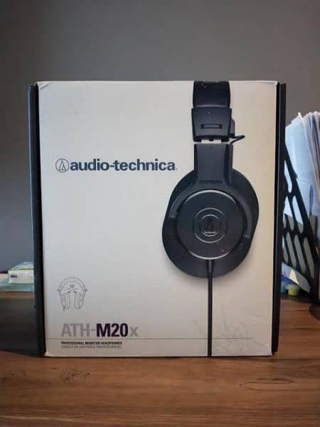 Audio Technica Ath M20x Studio Monitor Headphone 0