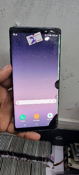 samsung note 8 lcd's orignal with frame 16