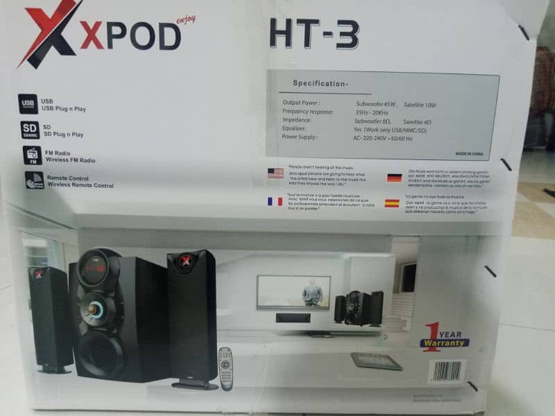 Xpod Heavy speaker deck. 1