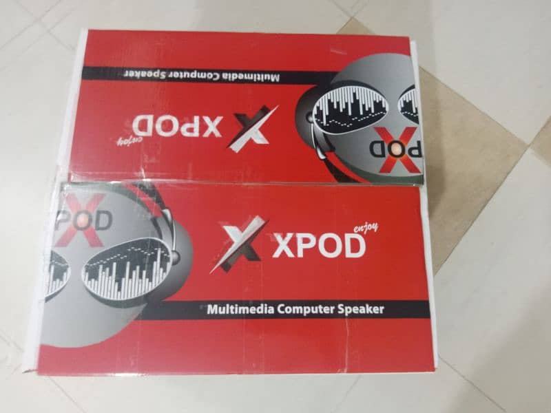 Xpod Heavy speaker deck. 3