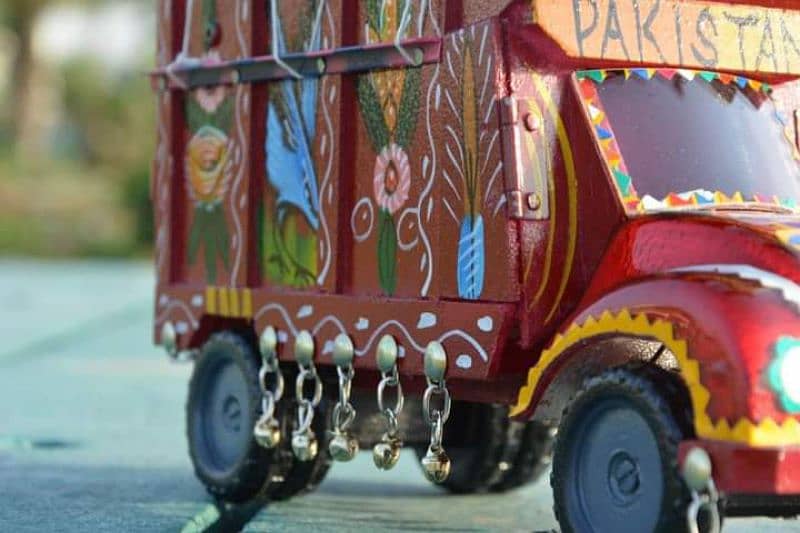 Traditional Handcrafted Wooden Truck|handemade wooden crafts 3