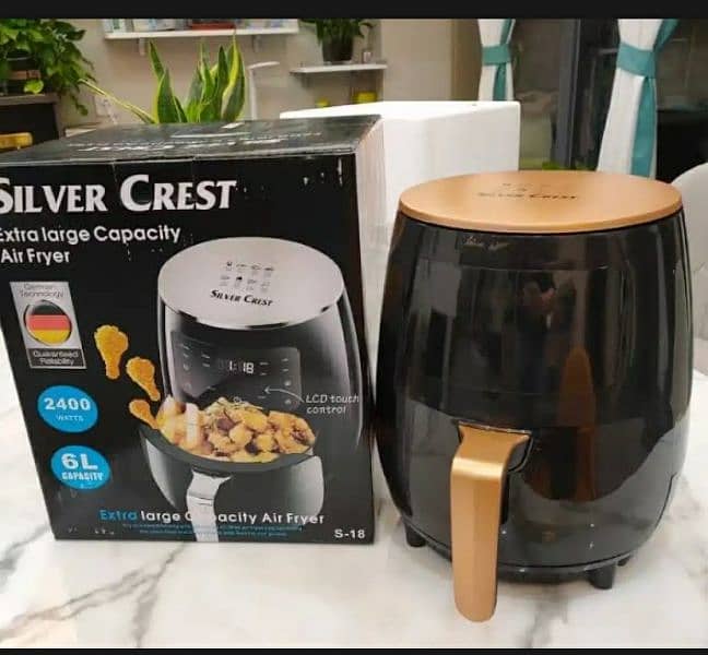 AIR FRYER BEST QUALITY SILVER CREAST 0