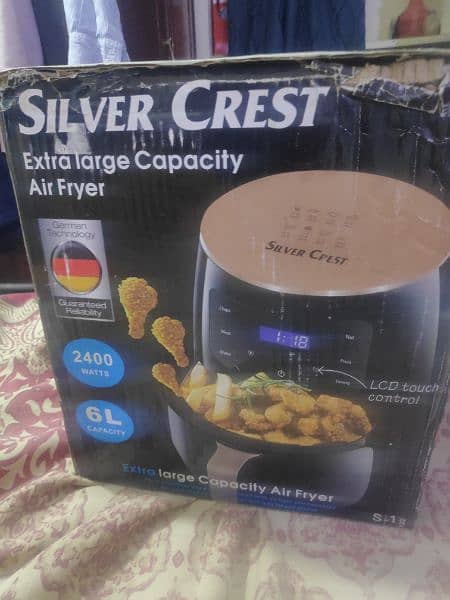 AIR FRYER BEST QUALITY SILVER CREAST 9