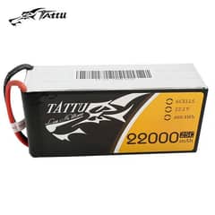 Tattu 22000mAh 22.2V 25C 6S Lipo Battery for Agricultural drone