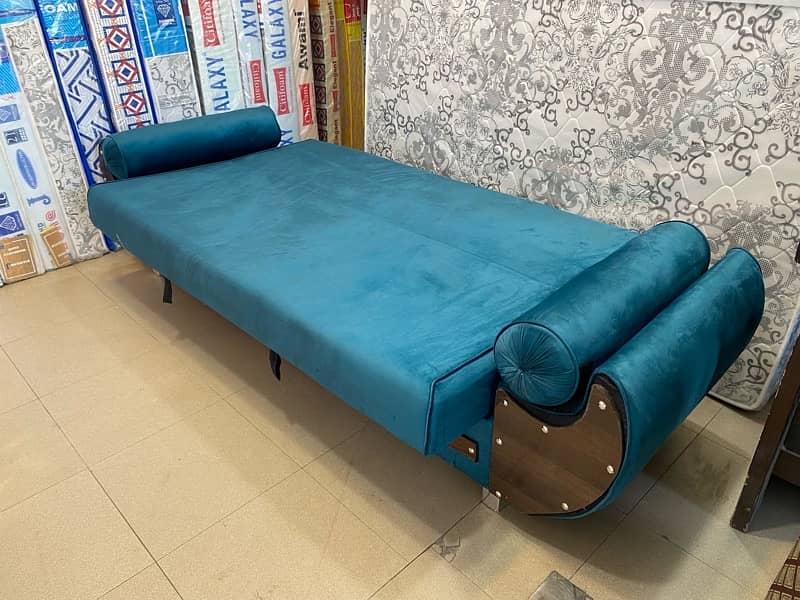 Wooden Sofa Cum Bed - Free Home Delivery 3