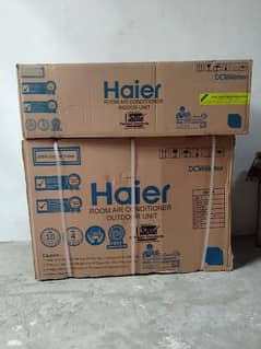 Haier 18HFC 1.5 ton 165k invoice box packed 7 days use