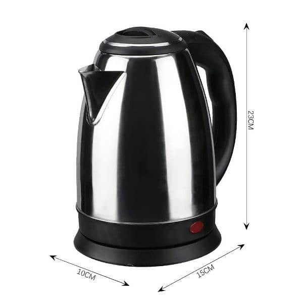 Electric Kettle - Stainless Steel 1.8 Liter (Brand New) 2
