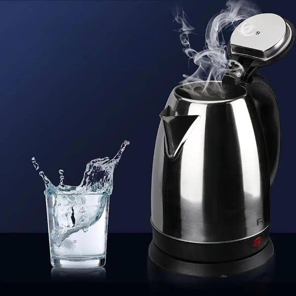 Electric Kettle - Stainless Steel 1.8 Liter (Brand New) 6