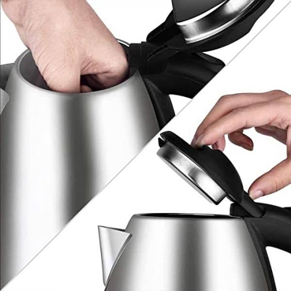 Electric Kettle - Stainless Steel 1.8 Liter (Brand New) 8