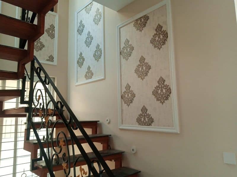 Wpc panel,wallpaper,ceiling,offic blinders,glass paper,roller blinds, 4