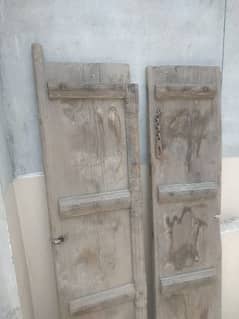100 year old wooden door