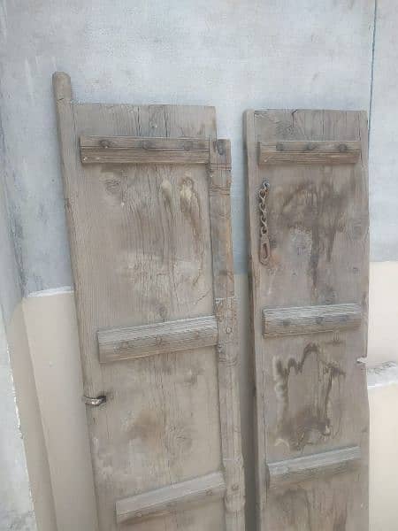 100 year old wooden door 0