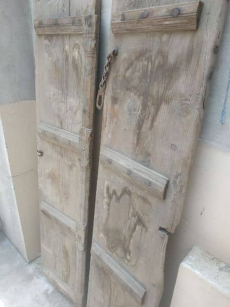 100 year old wooden door 1