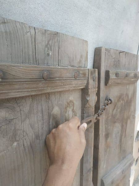 100 year old wooden door 2