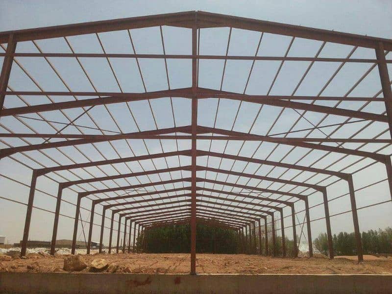 Pre Fabricated Warehouse, Industrial Shed, Trusses 2