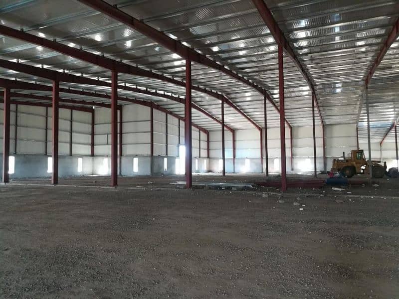 Pre Fabricated Warehouse, Industrial Shed, Trusses 3