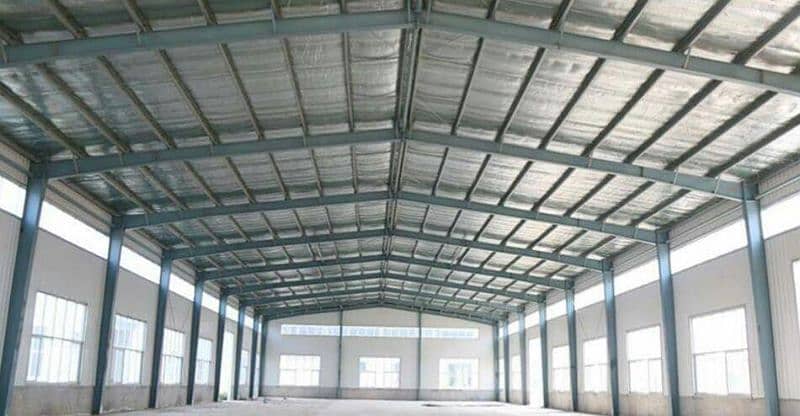 Pre Fabricated Warehouse, Industrial Shed, Trusses 1